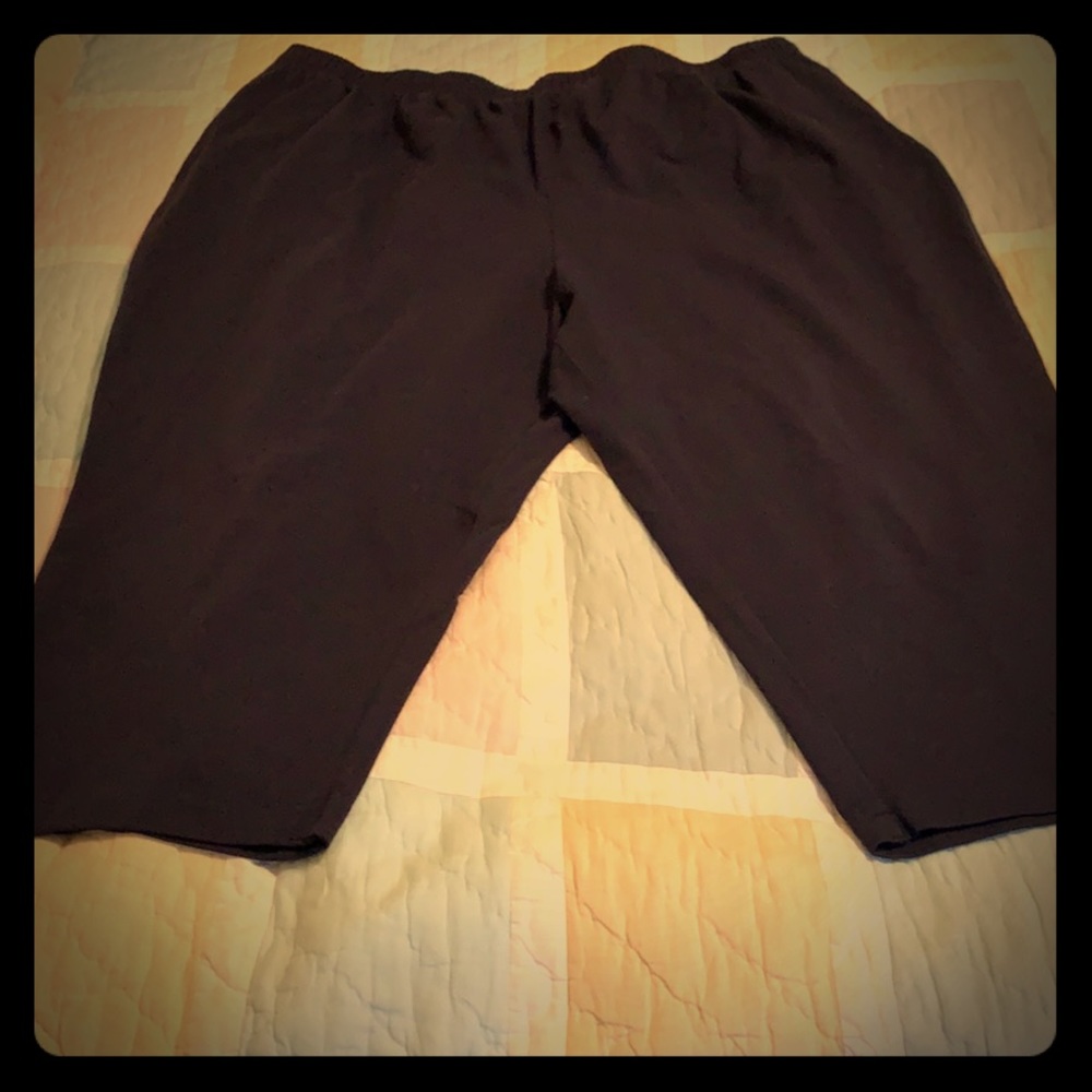 Navy Blue Capri Pants
